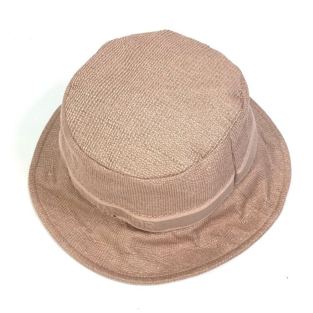 Authentic Dior logo Bob hat hat cotton pink - Picture 7 of 11
